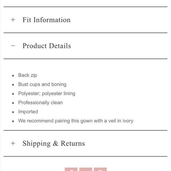 NWT Jenny Yoo Carrington Gown (Ivory) - Picture 10 of 10